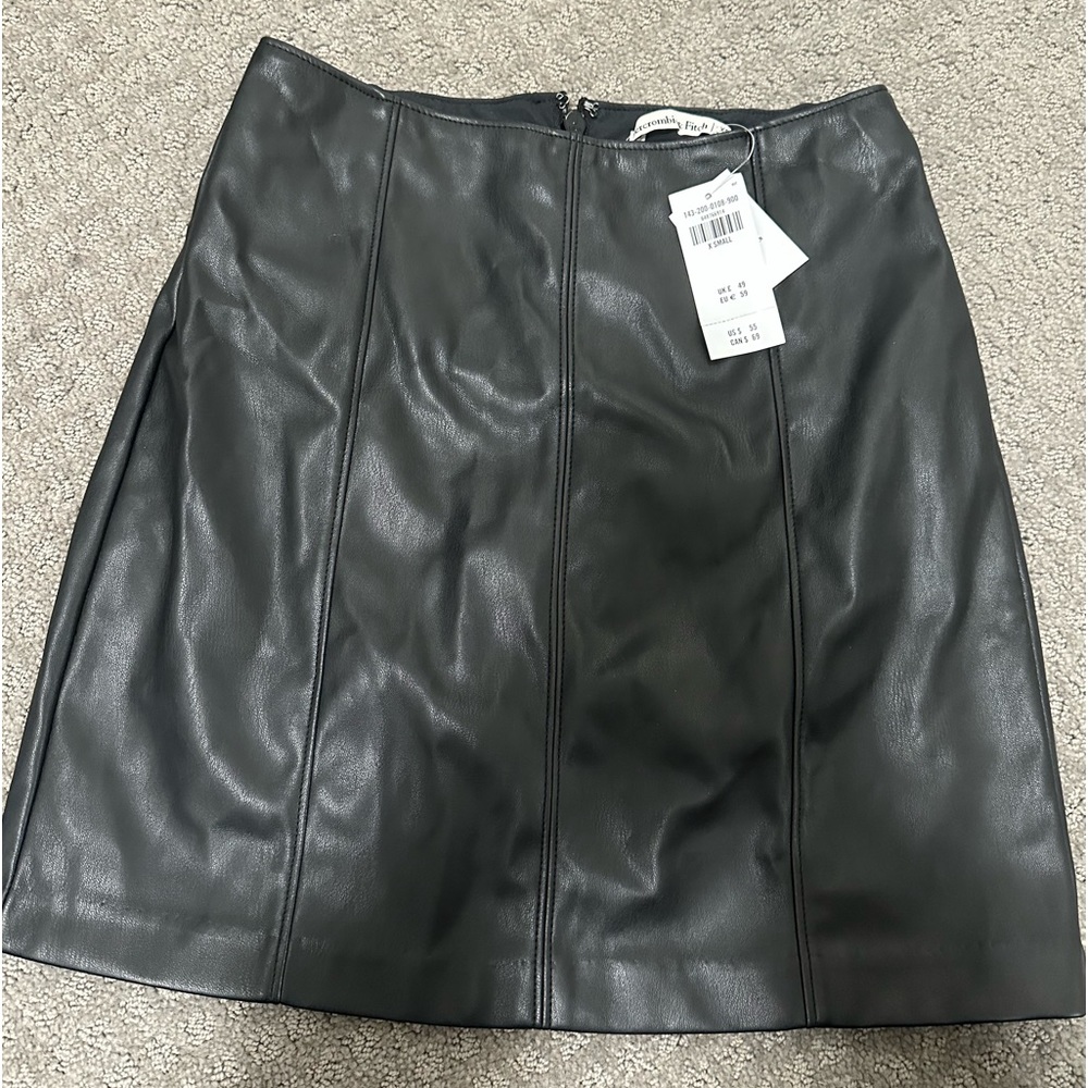 Abercrombie & Fitch Leather Skirt